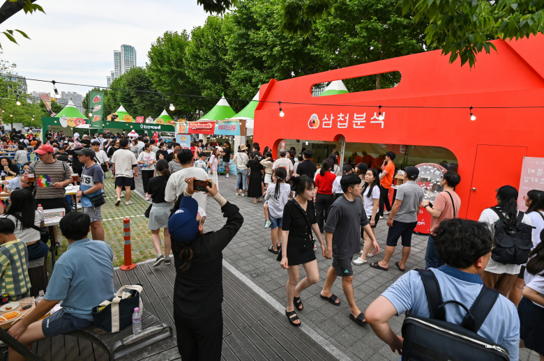 지난 17~18일 대구 북구 고성동 DGB대구은행파크 일대서 