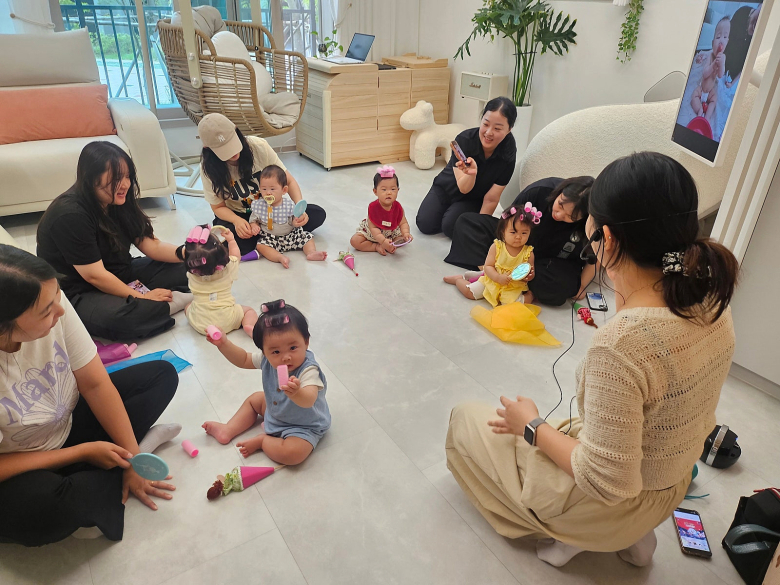 안동시는 부모와 함께하는 '공동육아나눔터 0세 특화반'을 상시 운영한다. 사진제공=안동시