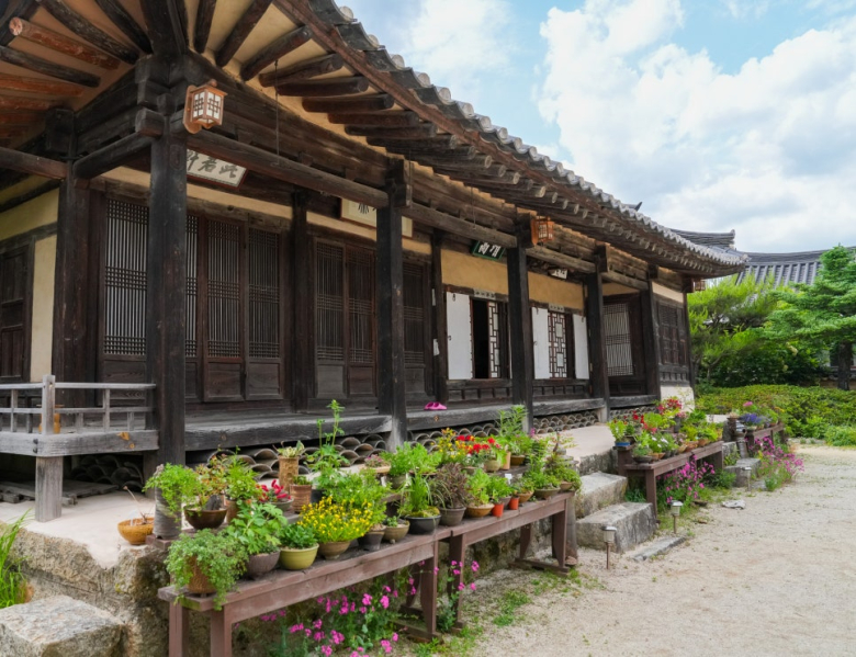 만산고택.