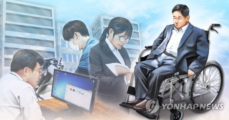 장애인 고용 직장(PG). 연합