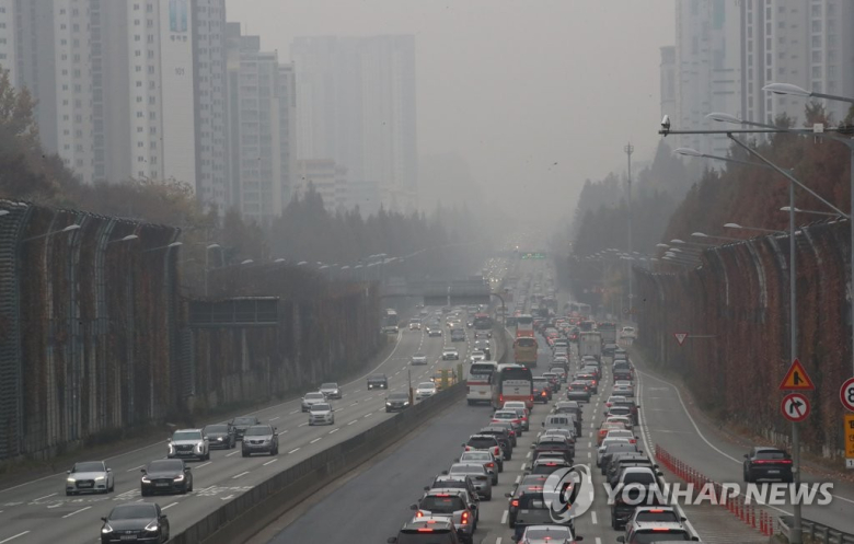 초미세먼지. 연합 자료사진