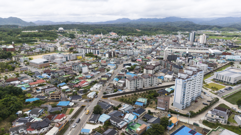 영해면 전경.