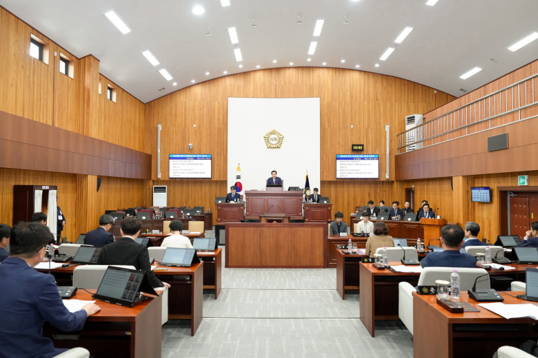 지난 6일 개원한 제10대 경주시의회. 사진제공=경주시의회